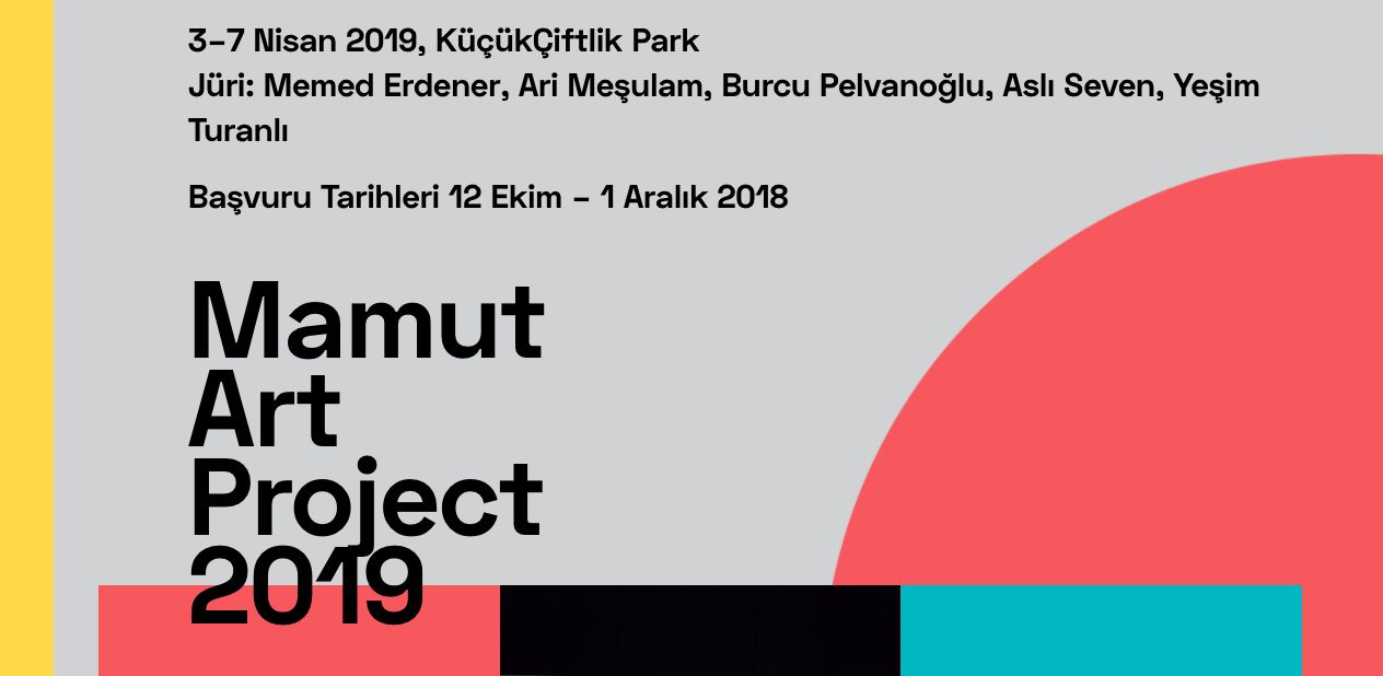11/12/2018 - Memed Erdener in the jury of Mamut Art Project 2019 at KüçükÇiftlik Park, Istanbul